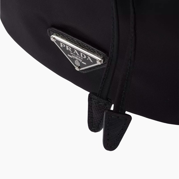 Prada Black (Nero) Vela Tessuto Nylon Drawstring Bucket (Authentic) - New - Picture 10 of 10